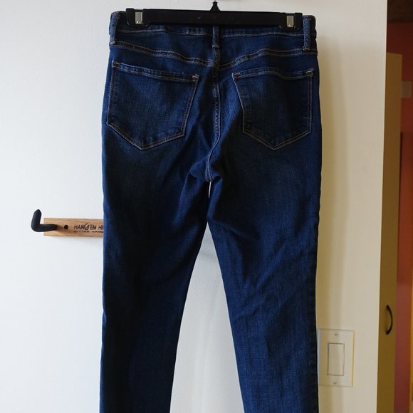 High-Waisted Rockstar high rise Super-Skinny Jeans Petite 6P P6 6 - Picture 11 of 14